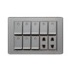 8 SWITCH + 2 SOCKET