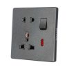 MULTI SOCKET + 2 PIN WITH NEON - Image 2