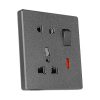 MULTI SOCKET + 2 PIN WITH NEON - Image 3