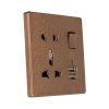 MULTI SOCKET + 2 PIN WITH NEON + 2 USB - Image 3